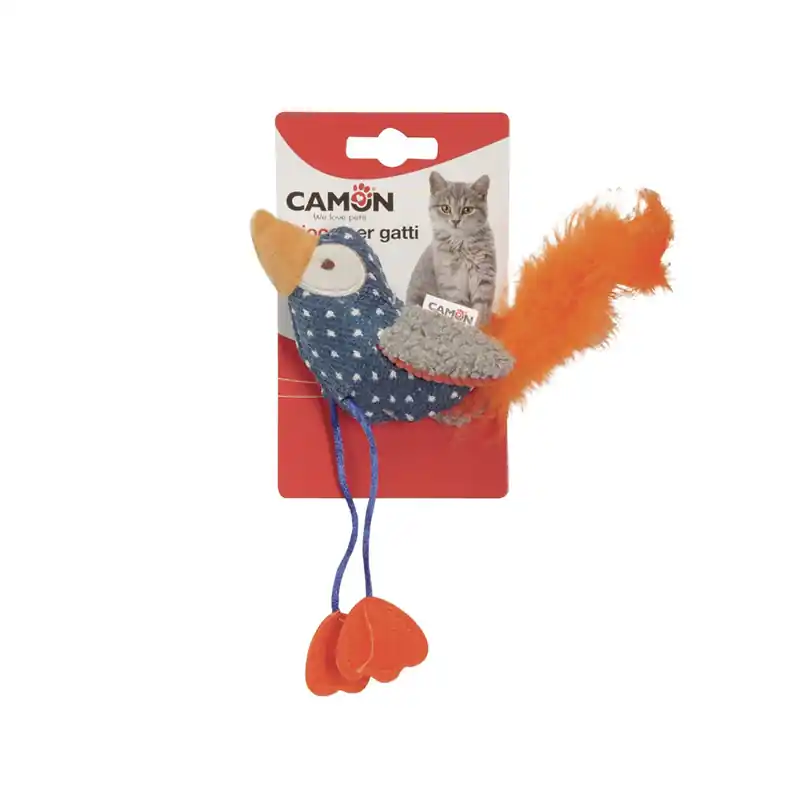 Cena promocyjna Camon Cat Toy zabawka dla kota ptak z piórkami