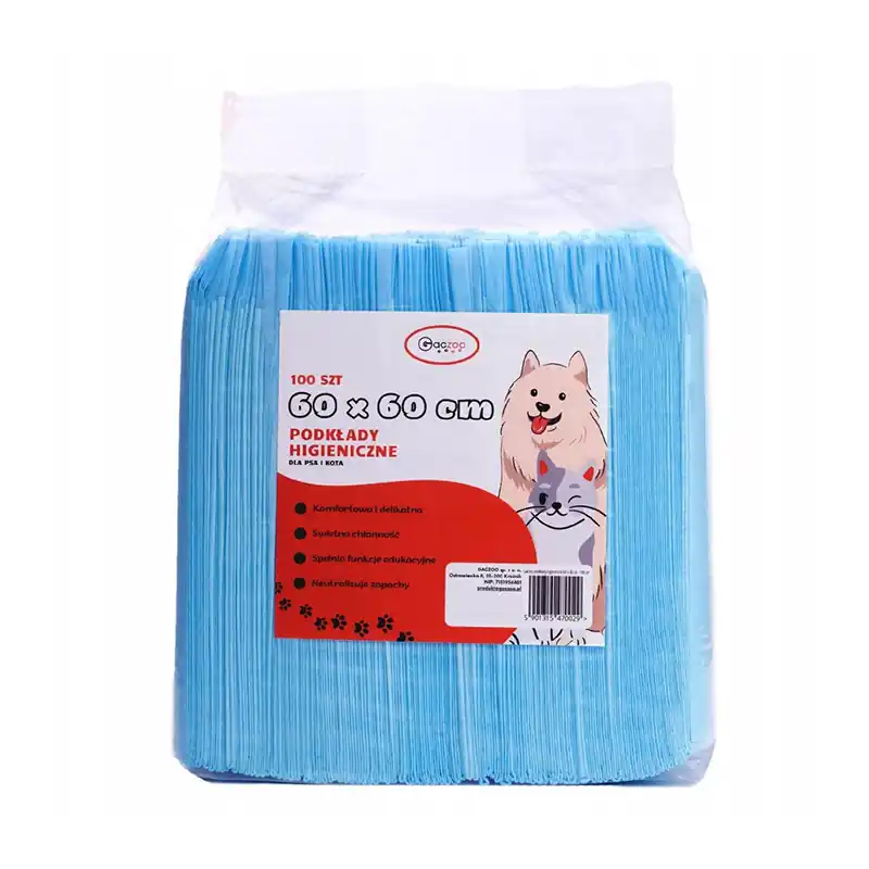 Ostatnia szansa Gaczoo podkłady higieniczne 60 x 60 cm - 100 szt