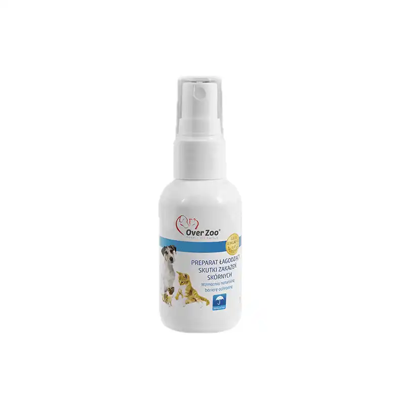 Ostatnie sztuki Over Zoo Preparat łagodzący skutki zakażeń skórnych 50 ml