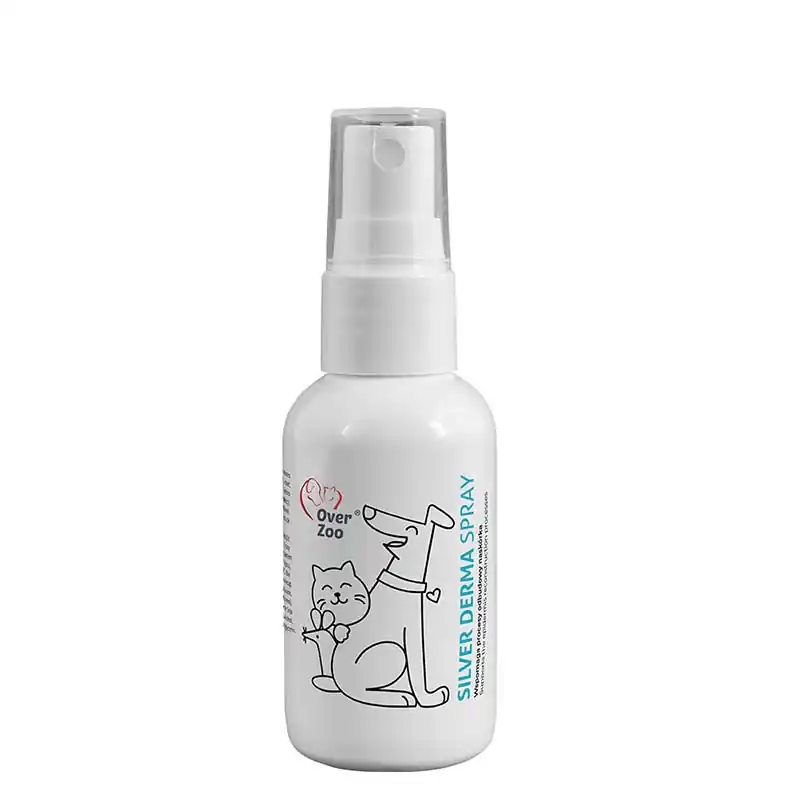 Over Zoo Silver Derma Spray Preparat wspomagający odbudowę naskórka 50 ml Niska cena