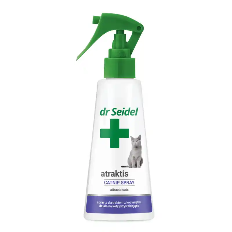 Zniżka Preparat przywabiający z kocimiętką dla kota Dr Seidel Atraktis 100 ml