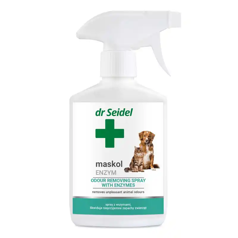 Rabat Dr Seidel Maskol Enzym spray Płyn maskujący zapach moczu zwierząt 300 ml