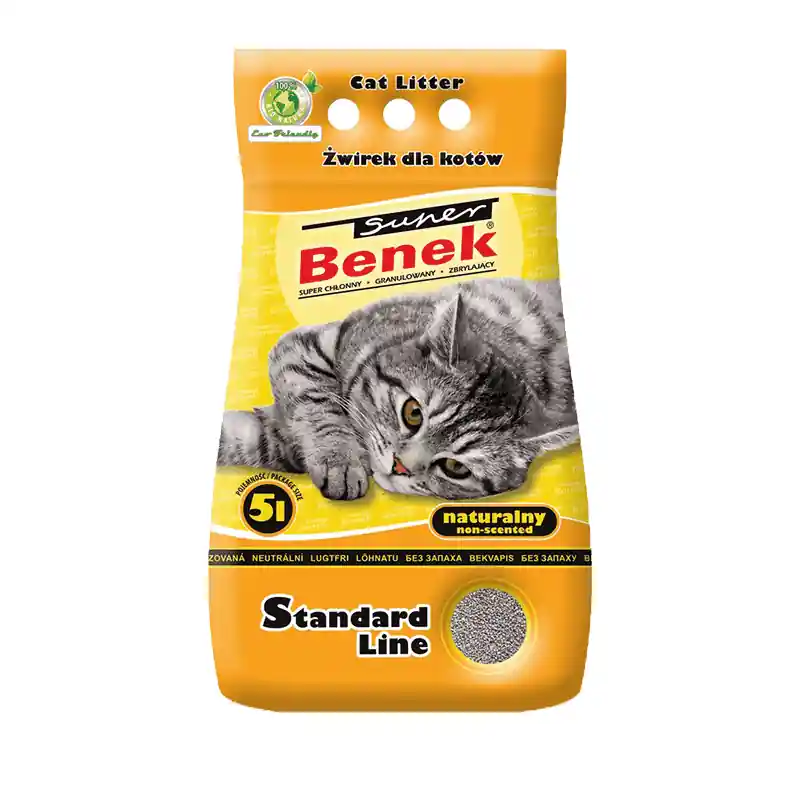 Żwirek dla kota Certech Super Benek Naturalny Active 5 L Super okazja