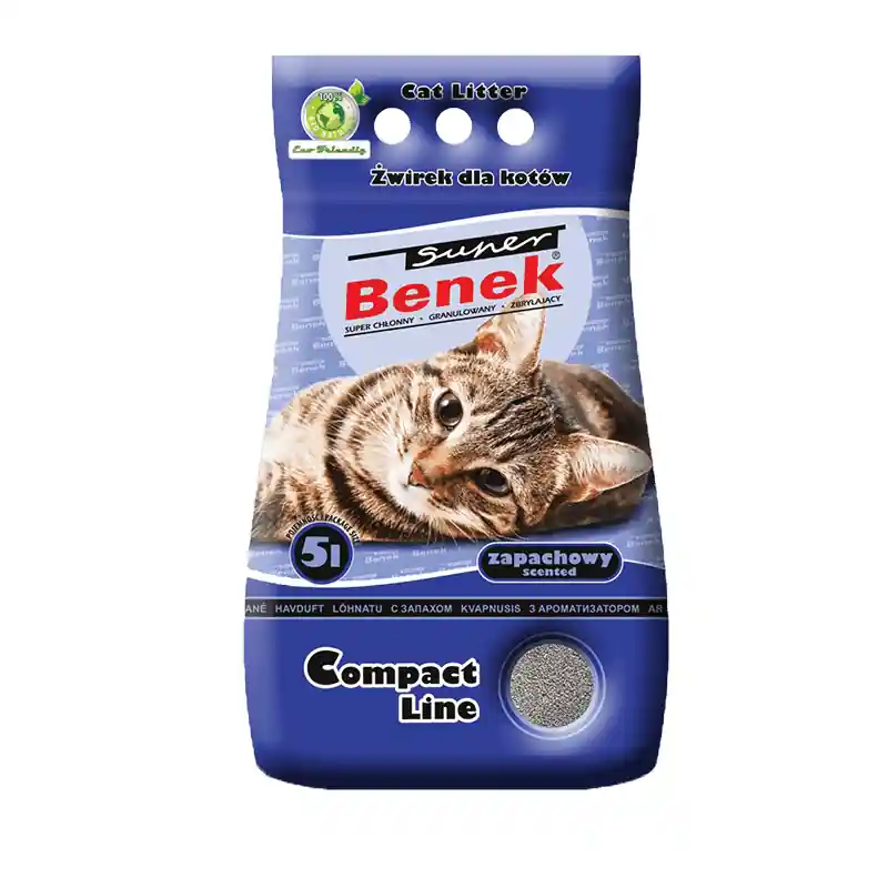 Żwirek dla kota Certech Super Benek Comp.Zap.Bryza Morska Active 5 L Kup online