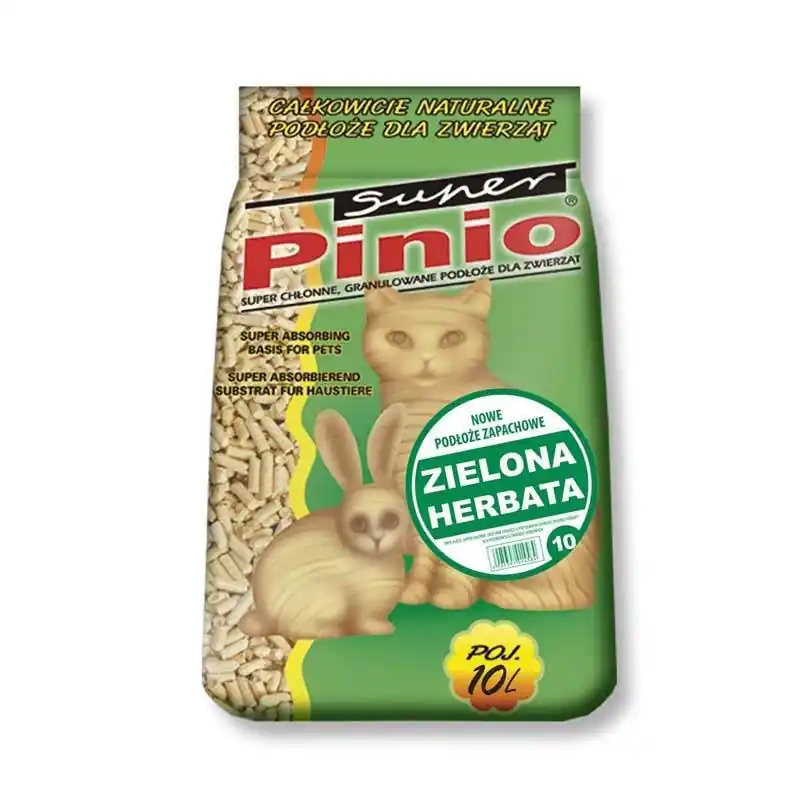 Żwirek dla kota Certech Super Pinio Zielona Herbata 10 L Okazja