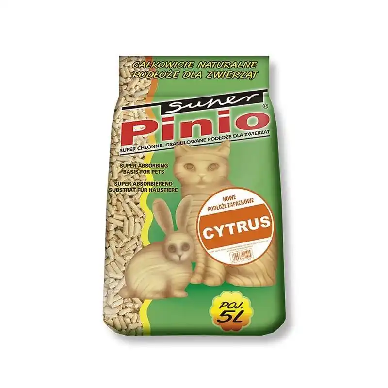 Wyprzedaż Żwirek dla kota Certech Super Pinio Cytrus 5 L