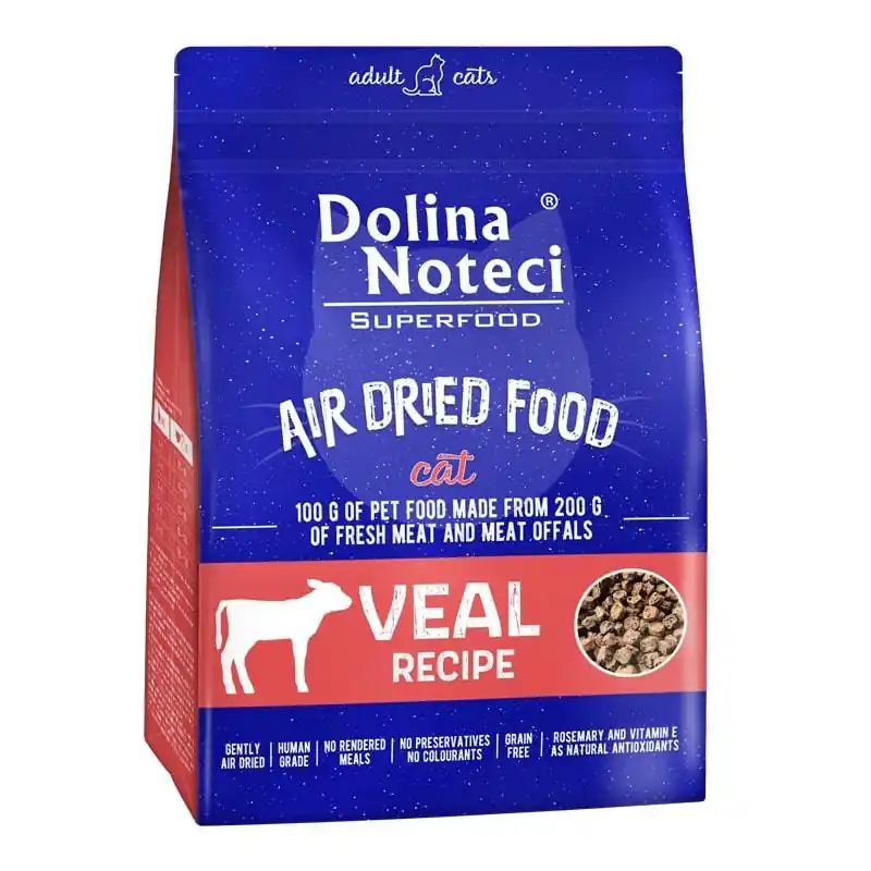 Kup online Dolina Noteci Superfood danie z cielęciny karma suszona dla kota 1 kg