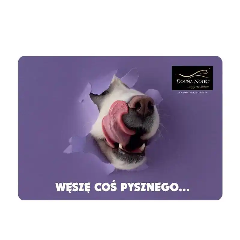 Darmowy zwrot Podkładka pod miskę dla psa i kota, mata antypoślizgowa Węszę Coś Pysznego 30 x 40 cm