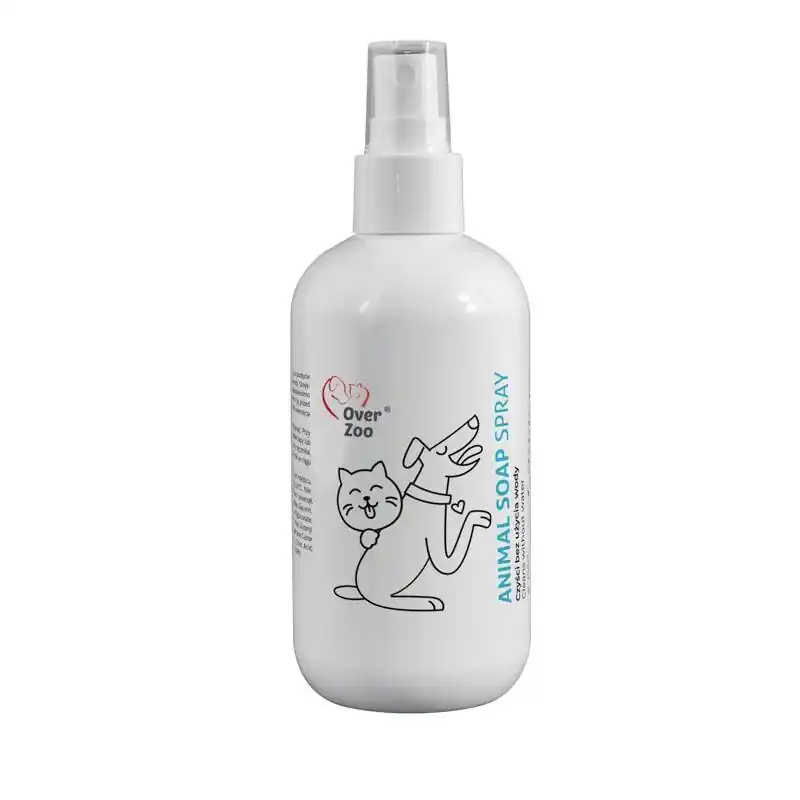 Over Zoo Animal Soap Spray preparat do czyszczenia łap po spacerze 250 ml Hit sprzedaży