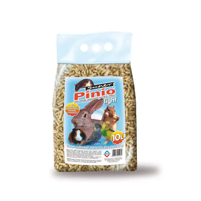 Nie przegap Super Pinio Pellet Light żwirek drewniany dla zwierząt 10 l