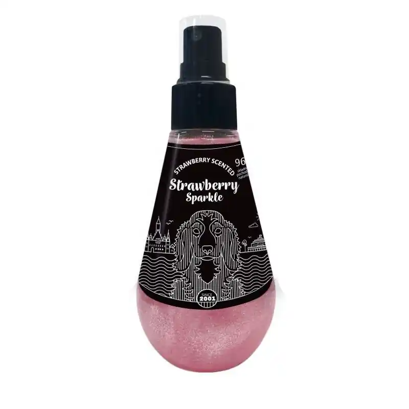 Wybór klientów Over Zoo Strawberry Sparkle mgiełka z brokatem dla zwierząt 150 ml