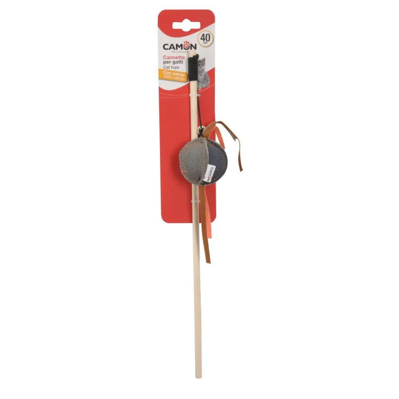 Camon Cat Toy Wędka z piłką zabawka dla kota 40 cm Kup online