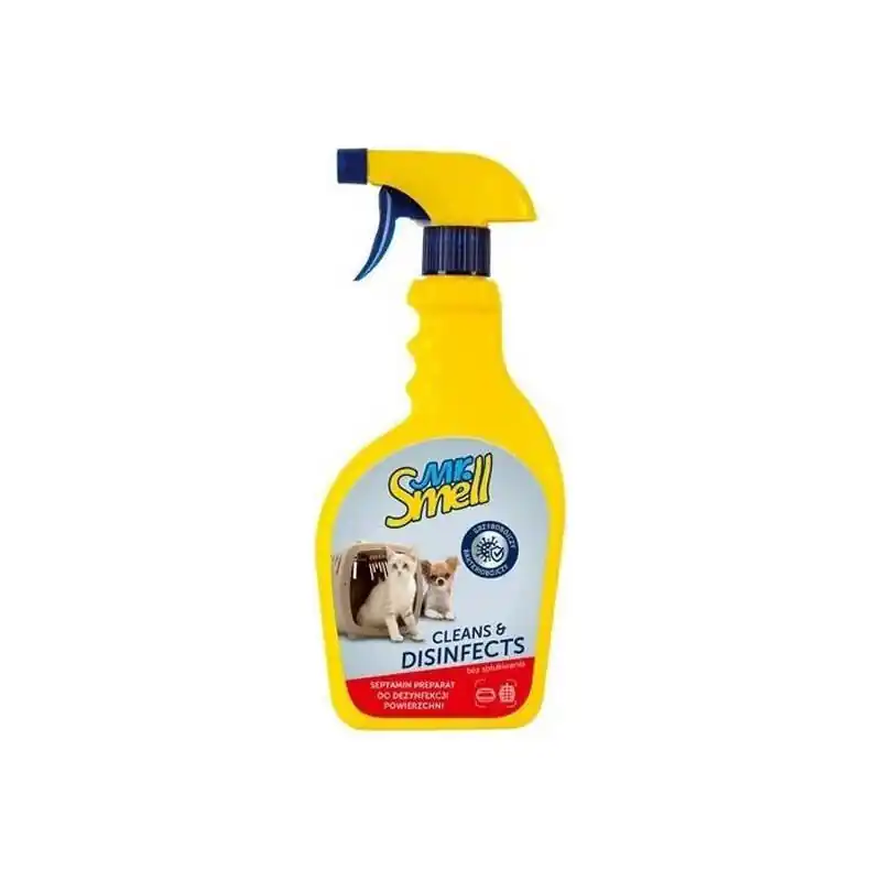 Mr. Smell Dezynfekcja Spray Odkażający powierzchnie klatek i kuwet 500 ml Taniej