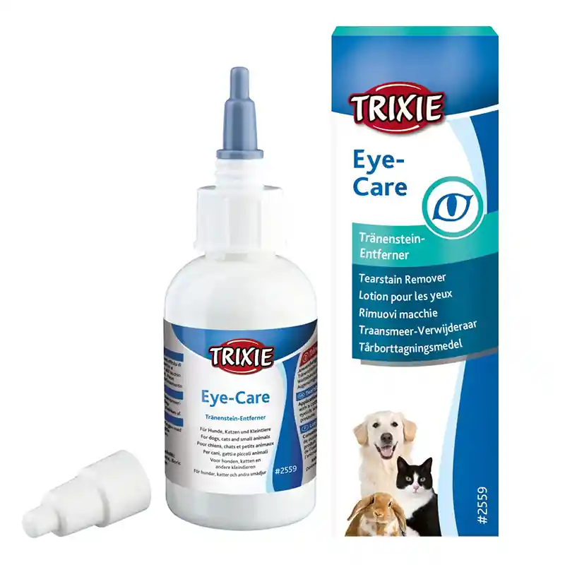 TRIXIE Krople do usuwania zacieków pod oczami dla psa kota gryzonia 50ml Cena promocyjna