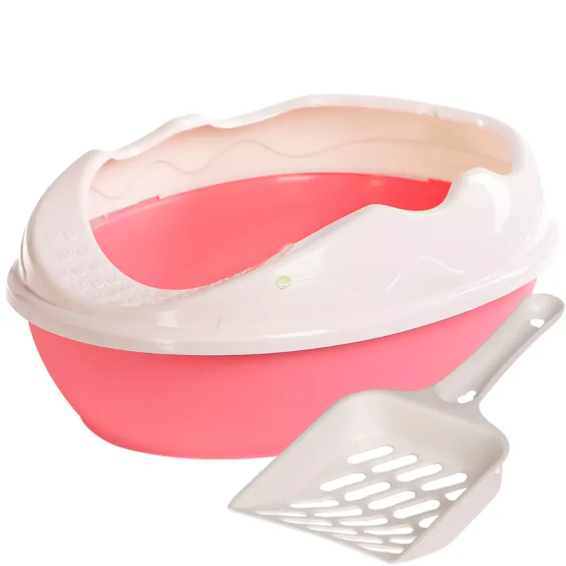 Bestseller Furrever Friends Purrfect Point Pink with Scoopmała kuweta z łopatką