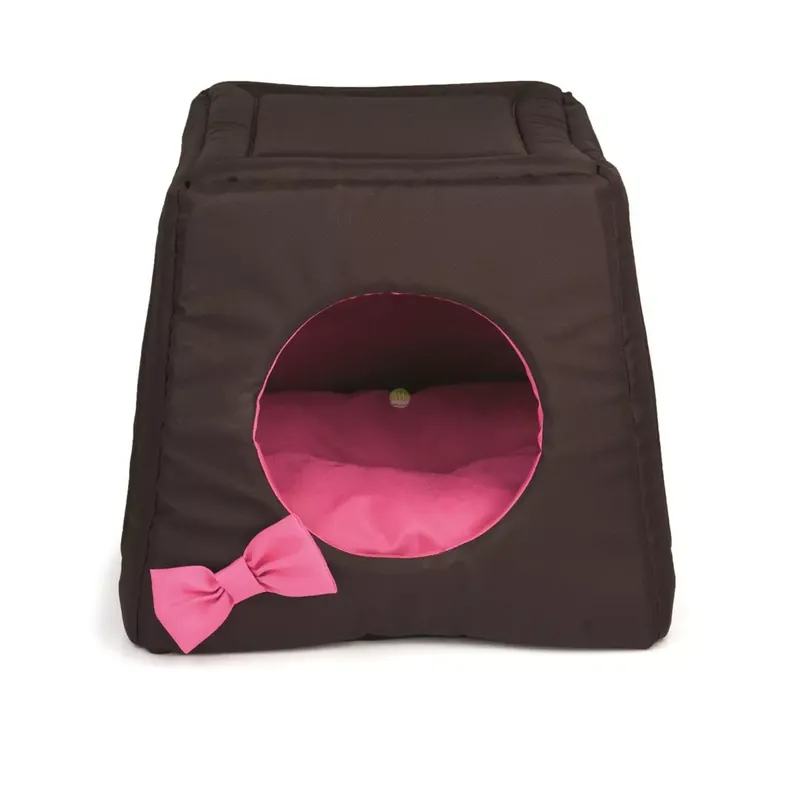 Wyjątkowa oferta Comfy Budka Lola Trio 43x43x39 Brąz/Róż