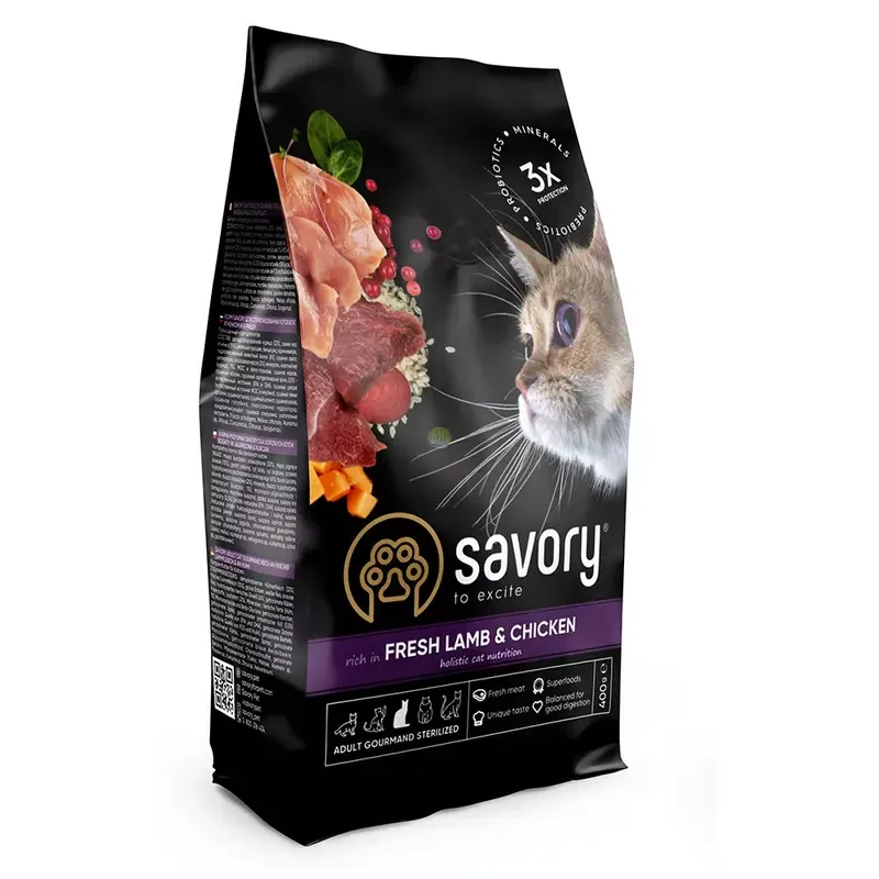 Szybka wysyłka Sv Adult Cat Steril Freshlamb&Chick0,4kg