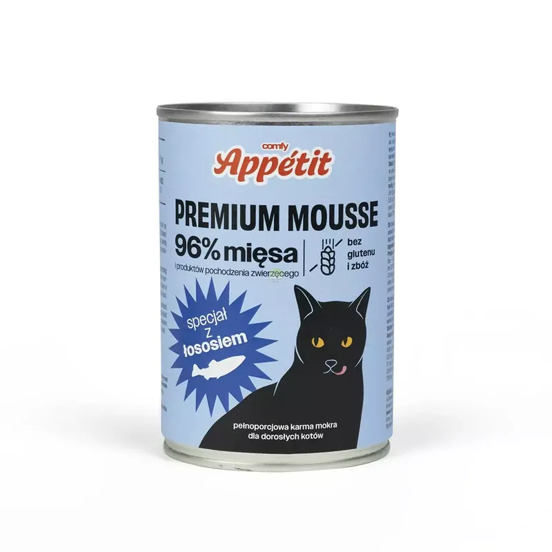 Ostatnia szansa Comfy Appetit Premium Łosoś Kot 400g