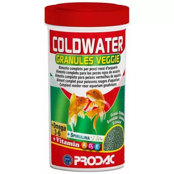 Prodac Coldwater Granules Veggie 250ml Taniej