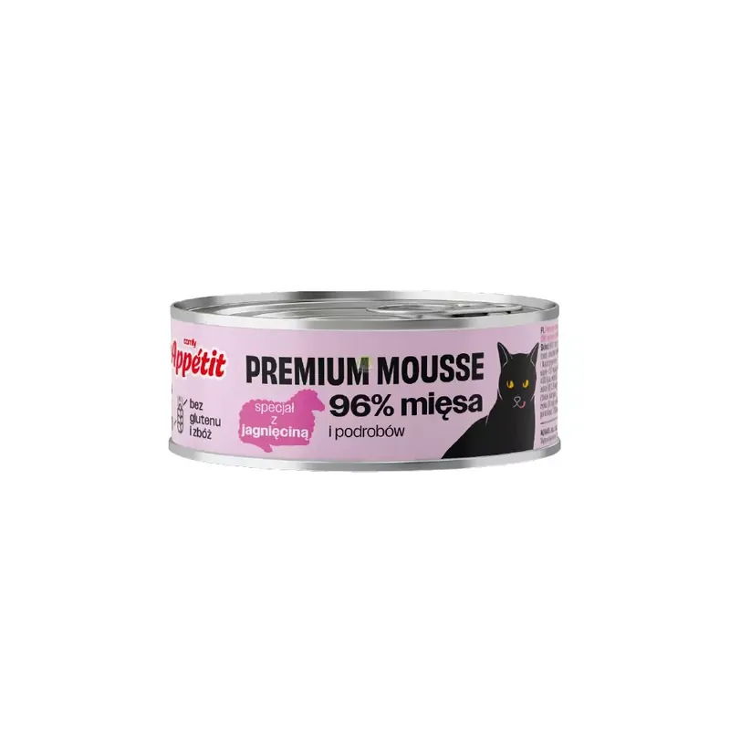 Ostatnia szansa Comfy Appetit Premium Jagnięcina Kot 85g