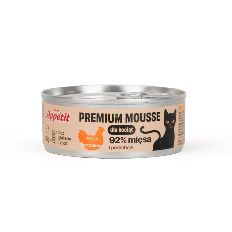 Szybka dostawa Comfy Appetit Premium Kurczak Kocię 85g