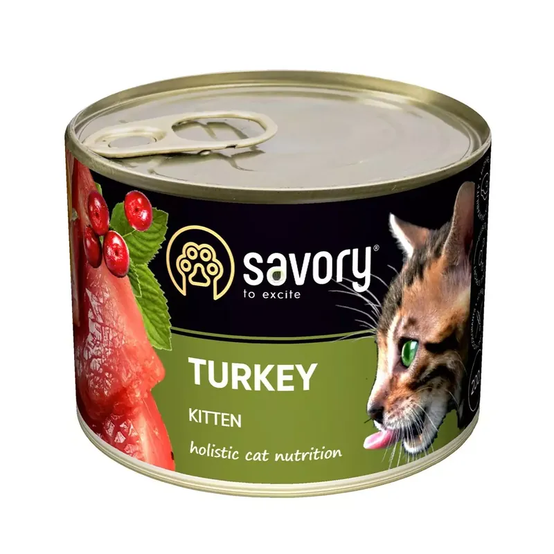 Wyprzedaż Sv Cat Can Kittenturkey 200g