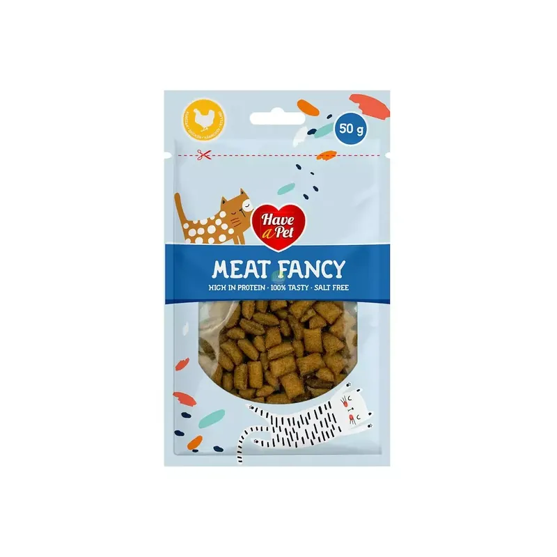 Hap Fancy Kot Poduszeczki Kurczak 50g Dostępne od ręki