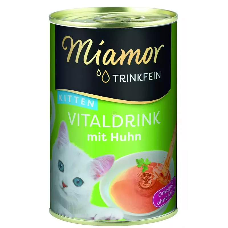 Okazja Miamor Vitaldrink Kittenzupka dla kociąt o smaku kurczaka135ml