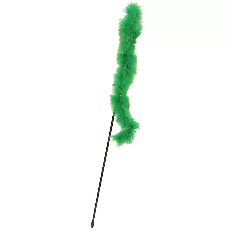 Zamów dziś K042 Zabawka wędka piórka 50cm