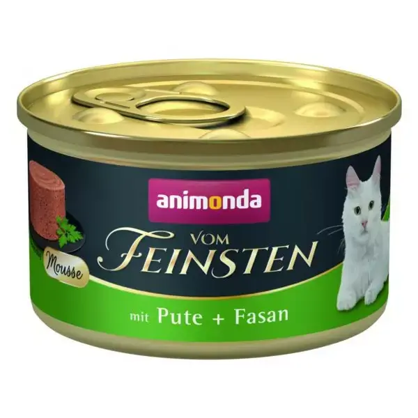 Bestseller An Fein. Mousse Indyk/Bażant 85g Kot