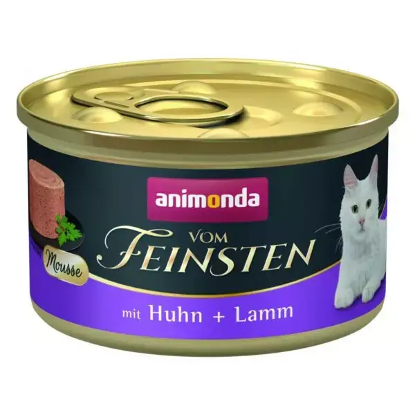 Hit sprzedaży An Fein. Mousse Kurczak/Jagnięcina 85g Kot
