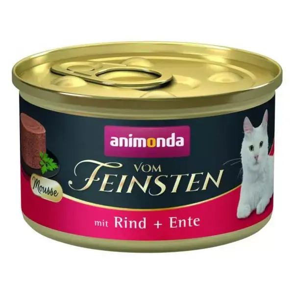 Darmowy zwrot An Fein. Mousse Wołowina/Kaczka 85g Kot