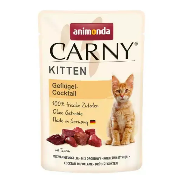 An Carny Kitten Saszetka Wołowina, Drob.85g Kot Zamów teraz
