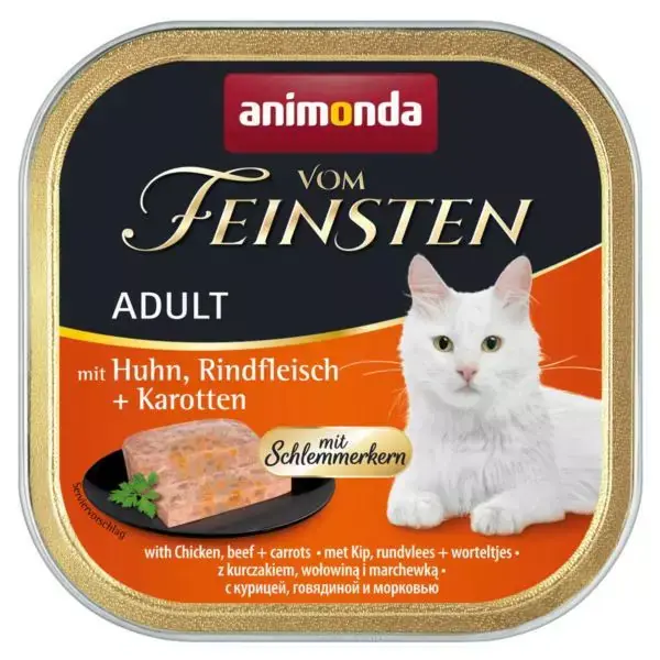 An Fein.d,Smakoszy Kurczak,Woł,Marchew 100g Kot Hit sprzedaży
