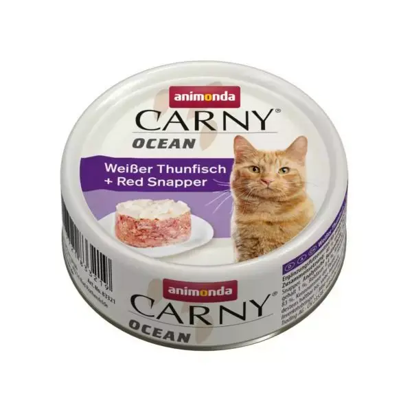 An Carny Ocean Biały Tuńczyk I Lucjan Czer.80g Kot Okazja