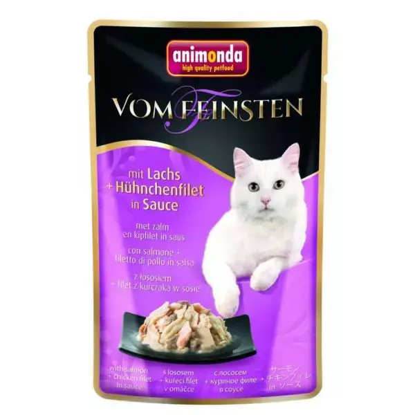 Sprawdź teraz An Vf Pouch Łosos/Fil.z Pier.kurcz.w Sos.50g Kot