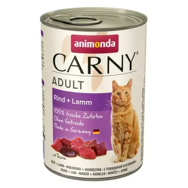 Oferta czasowa An Carny Wołowina Z Jagnięciną 400g Kot