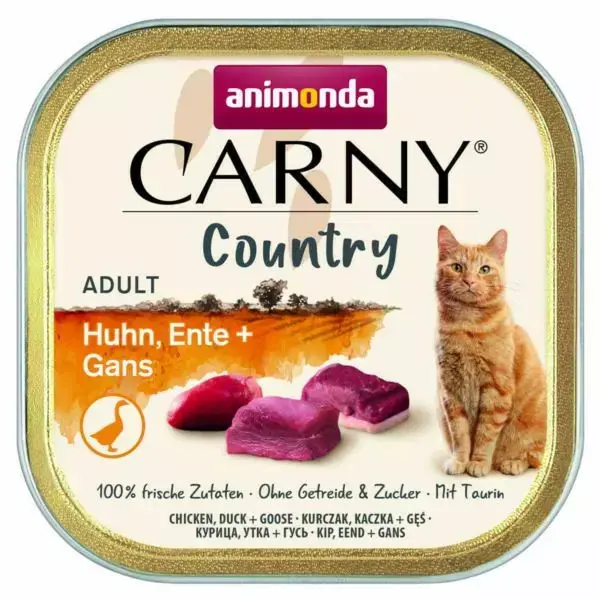 An Carny Country Kurczak/Kaczka/Gęs 100g Kot Łatwy zwrot