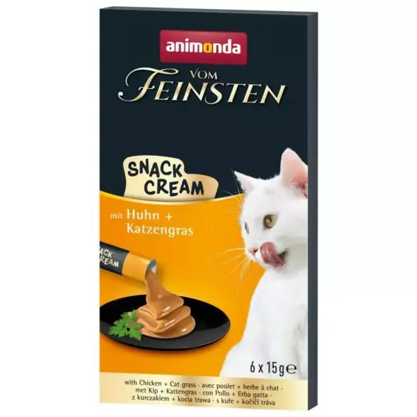 An Vf Snack-Cream Adult Z Kurczakiem 6x15g Kot Łatwy zwrot