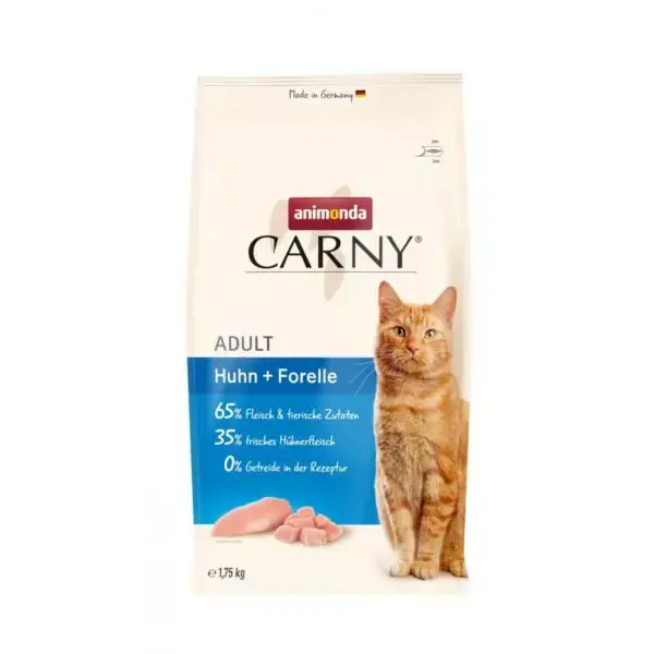 An Carny Adult Kurcz/Pstrąg Suche 1,75kg Kot Oferta