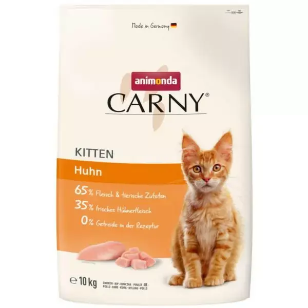 Bestseller An Carny Kitten Kurczak Suche 10kg Kot