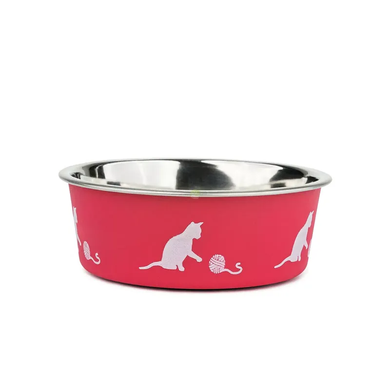 Bezpieczna płatność Miska M177 dla kota różowa 12cm/0,24l