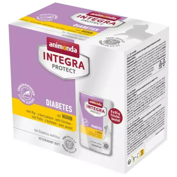 AN IP MuP DIABETES KURCZAK 8x85g KOT Ostatnie sztuki