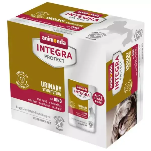 Tani AN IP MuP HARNSTEINE WOŁOWINA 8x85g KOT