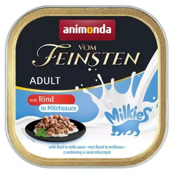 An Fein. Adult Wołowina,Mleczny Sos 100g Kot Oferta limitowana