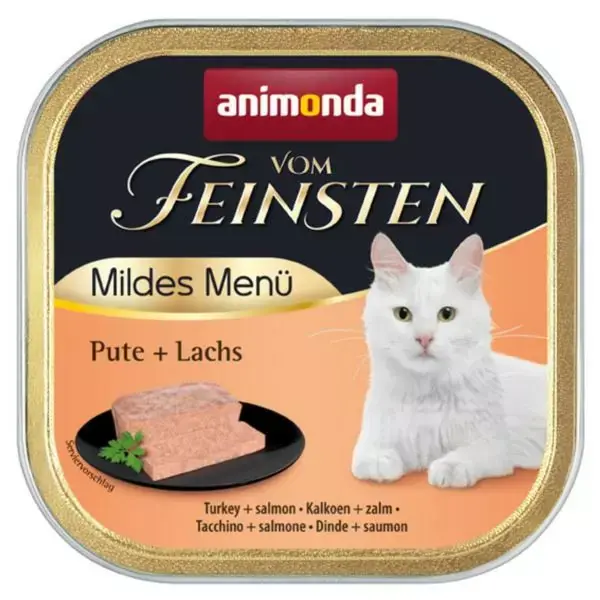 Najlepsza cena An Fein. Mild Menue Indyk/Łosoś 100g Kot