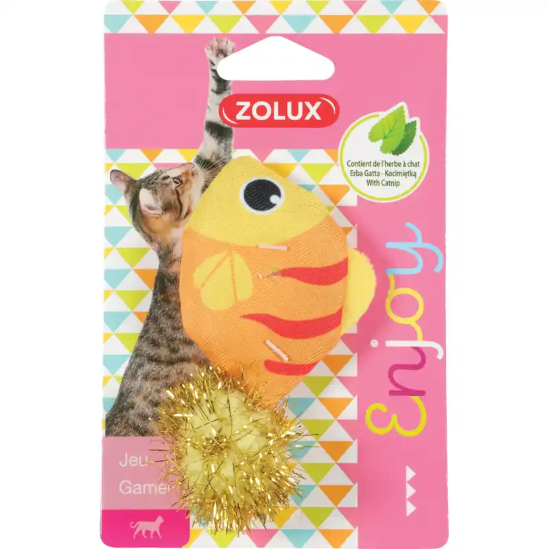 Zolux Zabawka dla kota ryba LOVELY 10cm Okazja