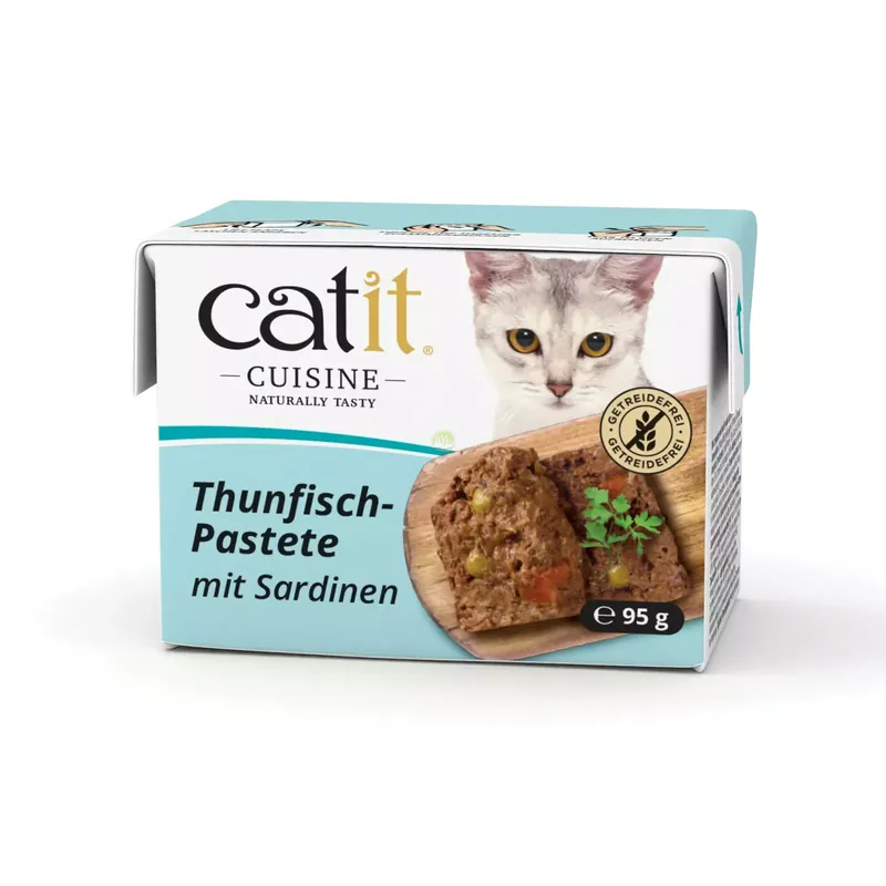 Popularny Cuisine Tuna Pate, pasztet, dla kota, tuńczyk i sardynki, 95g