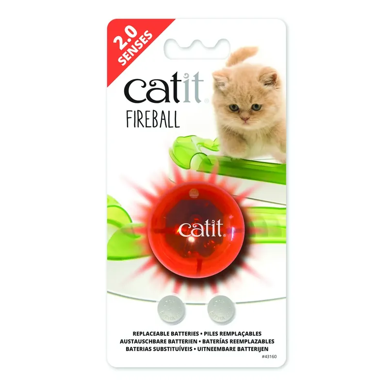 Piłka świecąca Fireball do torów Catit Senses 2.0 Premium