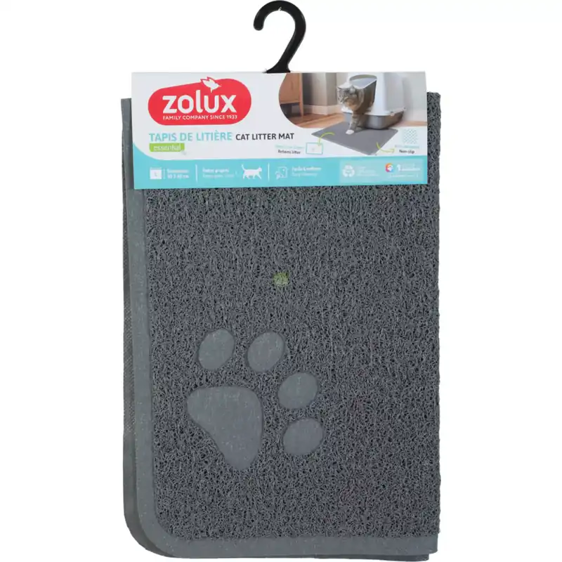 ZOLUX Wycieraczka pod kuwetę dla kota szara L Giant 60x90cm Ostatnie sztuki